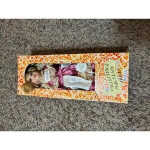 Collectible Porcelain Doll in Original Box